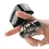 Head shaver finger grip